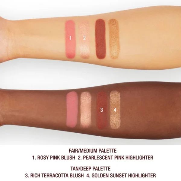 Charlotte Tilbury HOLLYWOOD BLUSH & GLOW GLIDE PALETTE - Image 4