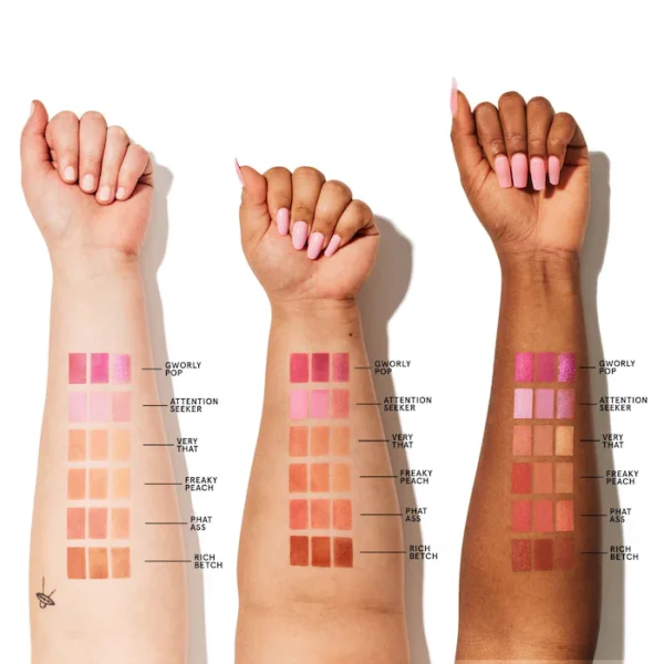 ONE/SIZE by Patrick Starrr Cheek Clapper 3D Blush Trio Palette - Image 4