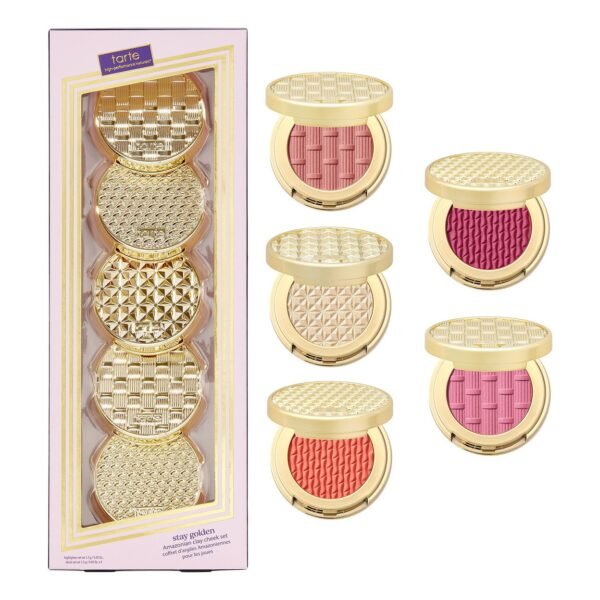 Tarte Stay Golden Amazonian Clay Cheek Set