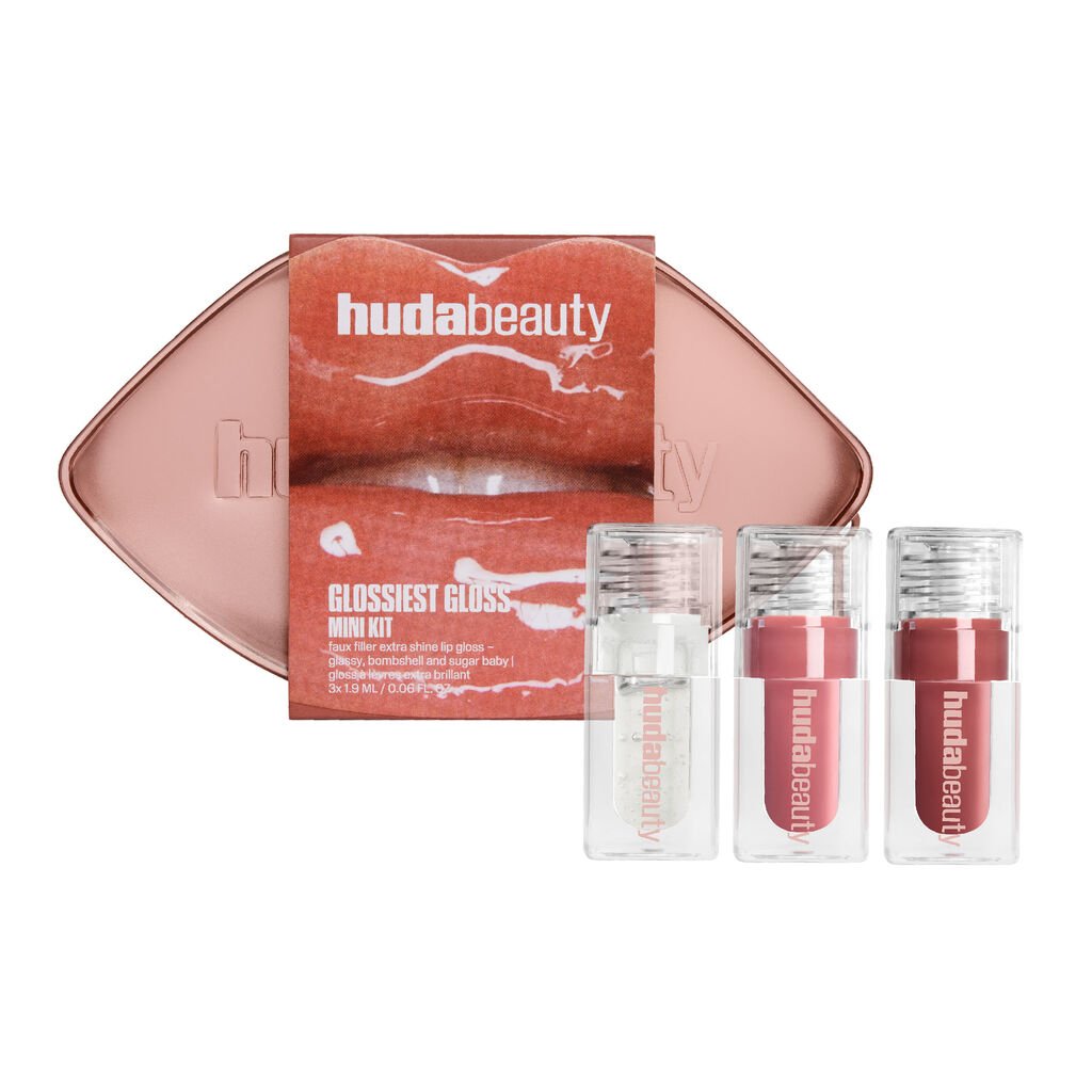 Huda beauty GLOSSIEST GLOW TRIO