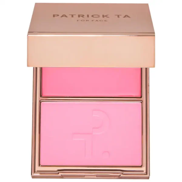 Patrick ta Major Headlines Double-Take Crème & Powder Just Enough - soft blue pink