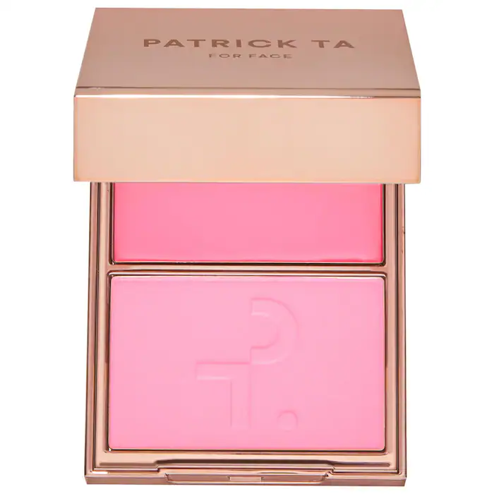Patrick ta Major Headlines Double-Take Crème & Powder Just Enough - soft blue pink