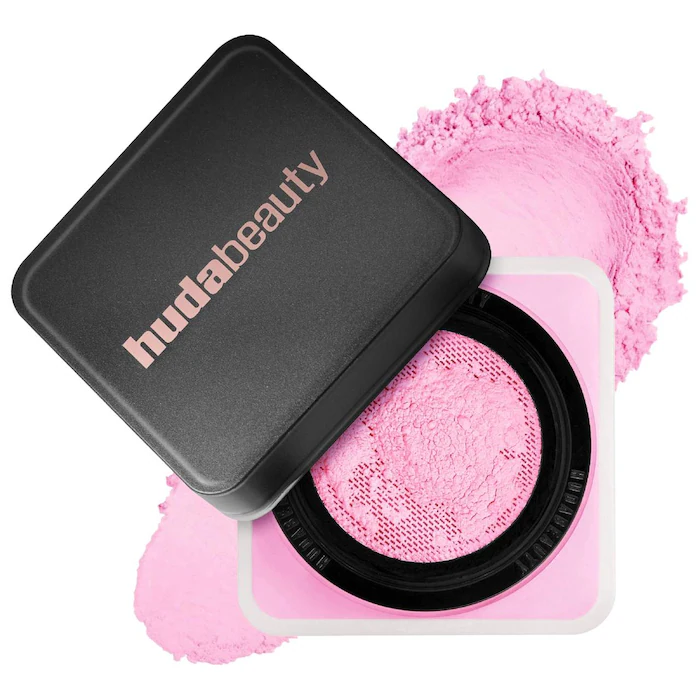 Huda beauty Easy Bake Loose Baking & Setting Powder Ube Birthday Cake